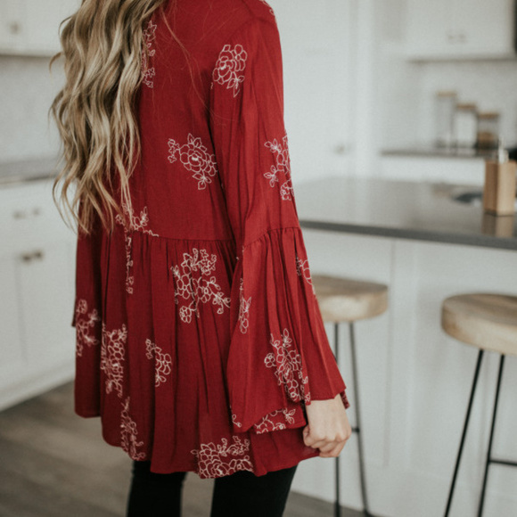 Boho Baby in Red - Picture 4 of 4